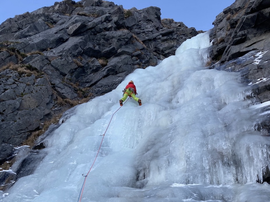 ice climbing lofoten