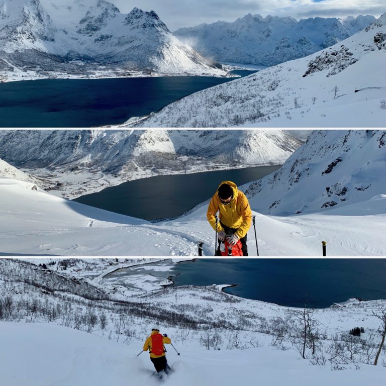 Ski touring Lofoten